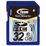 Изображение SD HC 32Gb Team UHS-I Class10 (TSDHC32GUHS01) Фото SD HC 32Gb Team UHS-I Class10 (TSDHC32GUHS01)