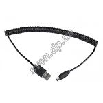 Изображение Кабель Cablexpert CC-mUSB2C-AMBM-6 USB to microUSB, 1,8м, спиральній Фото Кабель Cablexpert CC-mUSB2C-AMBM-6 USB to microUSB, 1,8м, спиральній
