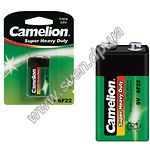 Изображение Батарейка CAMELION 6F22P-BP1G Green (Крона) (1шт/Blister) Фото Батарейка CAMELION 6F22P-BP1G Green (Крона) (1шт/Blister)