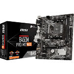 Изображение Материнская плата MSI B450M Pro-M2 MAX S-AM4 Фото Материнская плата MSI B450M Pro-M2 MAX S-AM4