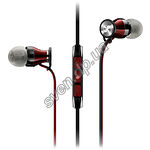 Изображение SENNHEISER MOMENTUM M2 IEG Black, наушники вкладыши с микрофоном Фото SENNHEISER MOMENTUM M2 IEG Black, наушники вкладыши с микрофоном