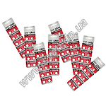 Изображение Батарейка TOSHIBA LR44 (G13/357) Alkaline (LR44-B10-T) 1.5V (10шт/blister) поштучно Фото Батарейка TOSHIBA LR44 (G13/357) Alkaline (LR44-B10-T) 1.5V (10шт/blister) поштучно