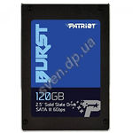 Фото SSD PATRIOT Burst 120Gb 3D 2.5", SATA3 (PBU120GS25SSDR) 560/530Mb/s