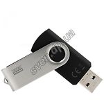 Изображение USB Flash 32Gb GOODRAM TWISTER Black USB3.0 (UTS3-0320K0R11) Фото USB Flash 32Gb GOODRAM TWISTER Black USB3.0 (UTS3-0320K0R11)
