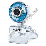 Изображение WEB-камера SVEN IC-725web, 1.3Mp dinamic/0.35Mp CMOS, USB, микрофон, подсветка, крепл-прищепка Фото WEB-камера SVEN IC-725web, 1.3Mp dinamic/0.35Mp CMOS, USB, микрофон, подсветка, крепл-прищепка