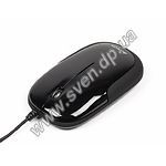 Фото Мышка A4tech D110-1 Holeless USB, 3 key (glossy black)