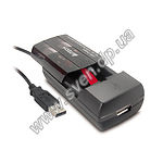 Фото Зарядное устройство A4 CG-100 USB АА и ААА аккумуляторов, индикатор заряда, 350мА, автоотключение