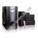 Фото Комплект акустики Gemix RV-24 (black) Home Theatre 30W Woofer+5*8W speakers, ДУ, AM/FM radio