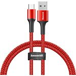 Изображение Кабель Baseus CAMGH-B09 Halo data USB/Micro USB, 1м Red 3A Фото Кабель Baseus CAMGH-B09 Halo data USB/Micro USB, 1м Red 3A