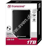 Внешний диск TRANSCEND 1000GB ext. USB 3.0 2,5" (TS1TSJ25A3K) - фото