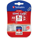 Изображение SD HC 8Gb Verbatim Class 10 {43961} Фото SD HC 8Gb Verbatim Class 10 {43961}