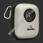 Изображение Акустическая система HARDITY SP-420 silver, портативная колонка в защитной сумочке, 2хАА, кабель m Фото Акустическая система HARDITY SP-420 silver, портативная колонка в защитной сумочке, 2хАА, кабель m
