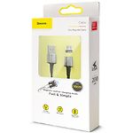 Изображение Кабель Baseus CAMXC-B01 Zinc Magnetic USB/Micro USB, 2м Black 1.5A Фото Кабель Baseus CAMXC-B01 Zinc Magnetic USB/Micro USB, 2м Black 1.5A