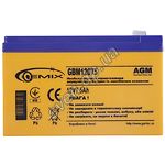 Изображение Аккумулятор к UPS 12В 7.5Ач Gemix GBM12075 Фото Аккумулятор к UPS 12В 7.5Ач Gemix GBM12075