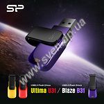 Фото USB Flash 16Gb SILICON POWER ULTIMA U31 Red SP016GBUF2U31V1R)