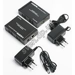 Изображение Кабель Viewcon VE519 HDMI to HDMI 50m v1.4 Удлинитель через LAN кабель Фото Кабель Viewcon VE519 HDMI to HDMI 50m v1.4 Удлинитель через LAN кабель