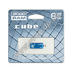 Изображение USB Flash - 8GB (GOODRAM Cube Blue PD8GH2GRCUBR9, 20MB/s Read 5MB Write) Фото USB Flash - 8GB (GOODRAM Cube Blue PD8GH2GRCUBR9, 20MB/s Read 5MB Write)