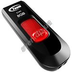 Флешка Team C141 Black-Red TC1418GR01 8 Gb - фото
