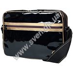 Изображение Сумка для Notebook 15.6" Continent CC-065 BlackLac/Gold (черный-золотистый/полиэстр-пвх/38х26х4 см Фото Сумка для Notebook 15.6" Continent CC-065 BlackLac/Gold (черный-золотистый/полиэстр-пвх/38х26х4 см