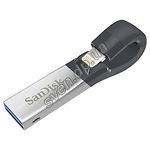 Изображение USB Flash 64Gb SanDisk iXpand Lightning Apple/USB3.0 (SDIX30N-064G-GN6NN) Фото USB Flash 64Gb SanDisk iXpand Lightning Apple/USB3.0 (SDIX30N-064G-GN6NN)