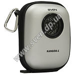 Изображение SVEN Kangoo-1 (silver) портативная колонка в защитной сумочке, 2хАА, кабель mini-jack 3.5, 2W Фото SVEN Kangoo-1 (silver) портативная колонка в защитной сумочке, 2хАА, кабель mini-jack 3.5, 2W