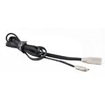 Изображение Кабель Cablexpert CCPB-M-USB-03BK USB to microUSB , премиум, плоский, 2.4А Фото Кабель Cablexpert CCPB-M-USB-03BK USB to microUSB , премиум, плоский, 2.4А