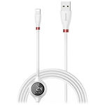 Изображение Кабель Baseus CALEYE-02 Big Eye Digital display USB/Lightning 1.2м White Фото Кабель Baseus CALEYE-02 Big Eye Digital display USB/Lightning 1.2м White