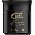 Изображение USB Flash 16Gb Team C152 USB3.0 Black TC152316GB01 Фото USB Flash 16Gb Team C152 USB3.0 Black TC152316GB01