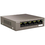 Изображение Коммутатор TENDA TEF1105P-4-38W, 5-port 10/100 (w/4port PoE) Фото Коммутатор TENDA TEF1105P-4-38W, 5-port 10/100 (w/4port PoE)