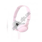 Изображение SONY MDR-ZX110AP Pink (MDRZX110APC.CE7) наушники накладные с микрофоном Фото SONY MDR-ZX110AP Pink (MDRZX110APC.CE7) наушники накладные с микрофоном
