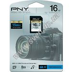 Изображение SD HC 16Gb PNY Class 6 (SD16GBHC6-EF) Фото SD HC 16Gb PNY Class 6 (SD16GBHC6-EF)