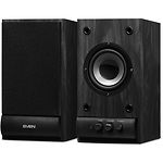 Изображение Акустическая система SVEN SPS-608 black, 2x3W, деревянный корпус Фото Акустическая система SVEN SPS-608 black, 2x3W, деревянный корпус