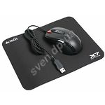 Изображение Мышка A4tech X-7120 /A4tech X-710BK + коврик X7-200MP/ Фото Мышка A4tech X-7120 /A4tech X-710BK + коврик X7-200MP/
