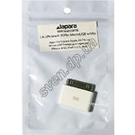 Изображение Переходник LAPARA LA-iPhone4-30Pin-MicroUSB white (Apple 30 PIN на MicroUSB для iPhone4/4S/iPad 1-3) Фото Переходник LAPARA LA-iPhone4-30Pin-MicroUSB white (Apple 30 PIN на MicroUSB для iPhone4/4S/iPad 1-3)