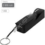 Изображение Внешний аккумулятор Power Bank ColorWay 2000 mAh Black (CW-PB020LIA1BK) Фото Внешний аккумулятор Power Bank ColorWay 2000 mAh Black (CW-PB020LIA1BK)