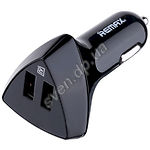 Изображение Автомобильное ЗУ REMAX RCC208 Black, 2*USB-A Фото Автомобильное ЗУ REMAX RCC208 Black, 2*USB-A