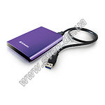 Изображение внешний HDD Verbatim 1000 GB ext., USB 3.0, 2.5", Violet (53077) Фото внешний HDD Verbatim 1000 GB ext., USB 3.0, 2.5", Violet (53077)