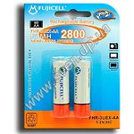 Изображение Аккумулятор FUJICELL R6/AA 2800 (FHR-3UEX/AA) (2шт/blister) Фото Аккумулятор FUJICELL R6/AA 2800 (FHR-3UEX/AA) (2шт/blister)