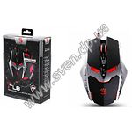 Изображение Мышка A4tech TL8 Bloody Game LASER USB V-Track, 1 Wheel, 7 key, 3000cpi, Black Фото Мышка A4tech TL8 Bloody Game LASER USB V-Track, 1 Wheel, 7 key, 3000cpi, Black
