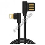 Изображение Кабель REMAX RC-083i AXE USB-Lightning 1.2м Black 2.1A Фото Кабель REMAX RC-083i AXE USB-Lightning 1.2м Black 2.1A
