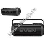 Изображение SVEN PS-200BL (black) портативная система 2x5Вт, Li-Ion аккумулятор, microSD,FM,BT Фото SVEN PS-200BL (black) портативная система 2x5Вт, Li-Ion аккумулятор, microSD,FM,BT