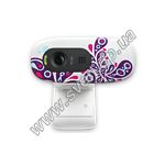 Изображение WEB-камера Logitech C270HD, up 2Mp, 720p, микрофон, box (960-000918) цвет WHITE PAISLEY Фото WEB-камера Logitech C270HD, up 2Mp, 720p, микрофон, box (960-000918) цвет WHITE PAISLEY