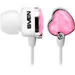 Фото SVEN  SEB-150 (GD-1500) Glamour (white-pink) наушники для плеера