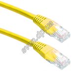 Изображение Кабель patch cord 1м UTP Yellow Cablexpert PP12-1M/Y Фото Кабель patch cord 1м UTP Yellow Cablexpert PP12-1M/Y