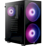 Изображение Корпус AEROCOOL PYTHON Tempered Glass (Black) без БП Фото Корпус AEROCOOL PYTHON Tempered Glass (Black) без БП