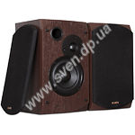 Изображение Акустическая система SVEN BF-11 dark oak, 2x18 Вт, деревянный корпус Фото Акустическая система SVEN BF-11 dark oak, 2x18 Вт, деревянный корпус