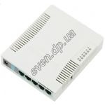 Фото Маршрутизатор Mikrotik RouterBoard (RB951G-2HnD) WiFi, 2.4ГГц, 4port 1000Мбит/сек