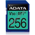 Изображение SD XC 256 GB ADATA Premier Pro Class10 UHS-I U3 V30S (ASDX256GUI3V30S-R) R-100Mb/s, W-80Mb/s Фото SD XC 256 GB ADATA Premier Pro Class10 UHS-I U3 V30S (ASDX256GUI3V30S-R) R-100Mb/s, W-80Mb/s
