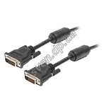 Изображение Кабель Viewcon VD106-1.8м 2 х DVI 24 + 1 pin Фото Кабель Viewcon VD106-1.8м 2 х DVI 24 + 1 pin