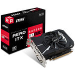Изображение Видеокарта MSI Radeon RX 550 AERO ITX 4G OC Фото Видеокарта MSI Radeon RX 550 AERO ITX 4G OC
